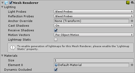 Mesh Renderer